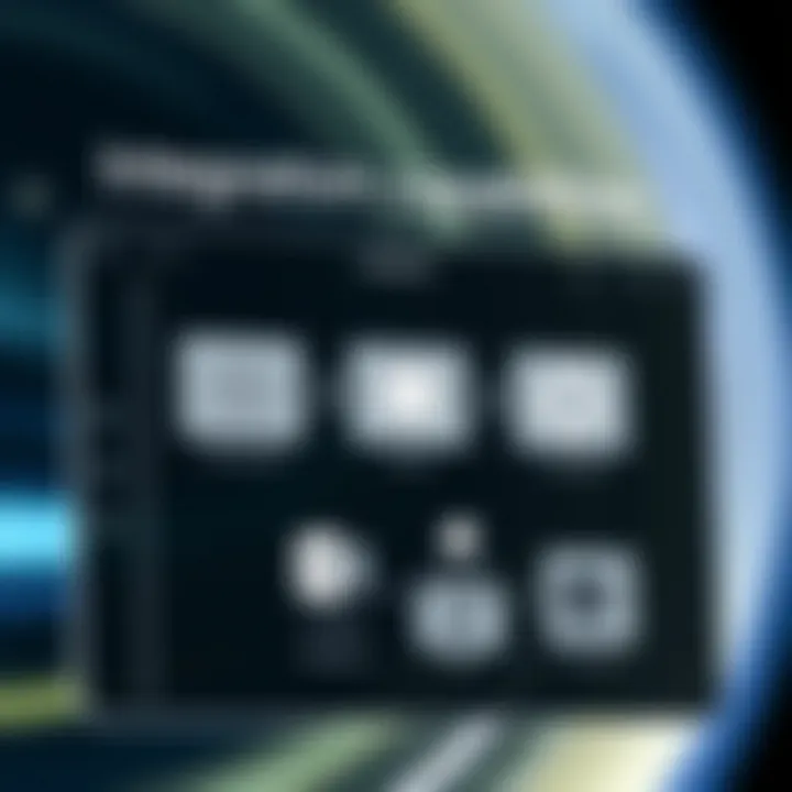 Illustration of integration options with other software in Cyberlink PowerDirector