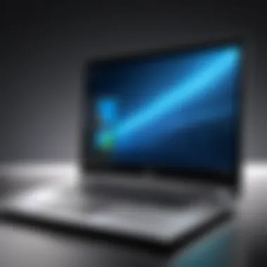 Sleek Design of Dell Inspiron 15.6 Touchscreen Laptop Dell Inspiron 15.6 laptop showcasing its sleek design and touchscreen feature
