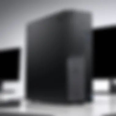 Dell OptiPlex desktop model showcasing design and efficiency