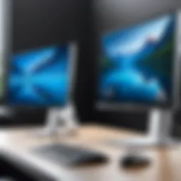 Dell Pro Monitor showcasing advanced display technology