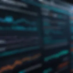 Graph showing performance metrics of hosting providers