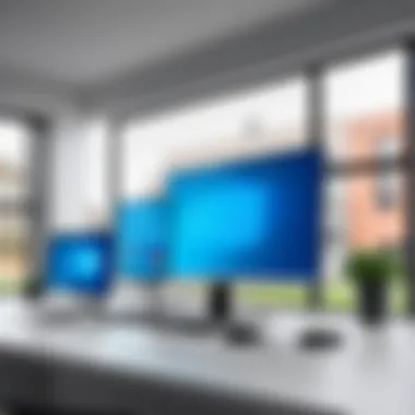 Infographic showcasing Windows built-in security features
