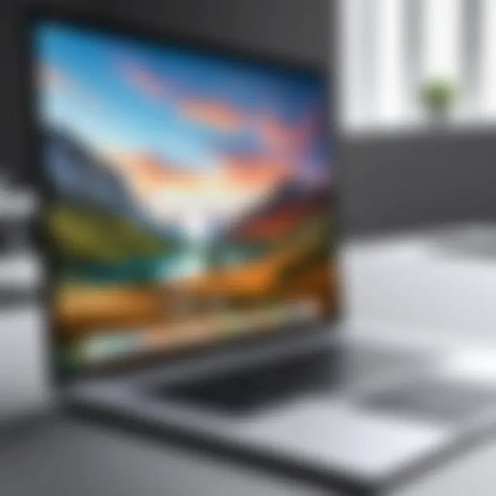 Windows installation screen on MacBook