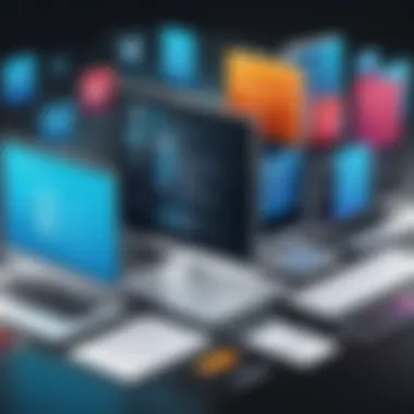 Integrating Multiple File Formats Illustration depicting the seamless integration of various file formats into a PDF editor