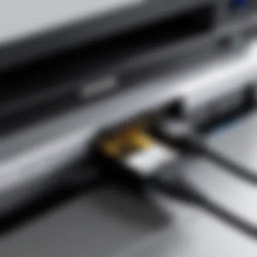 Epson printer connected to a router via Ethernet cable