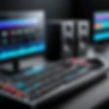 Professional Audio-Visual Gear for Quality Streaming Streaming setup with professional audio-visual equipment