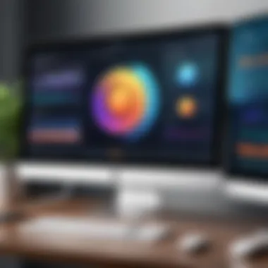 Advanced Streaming Software Solutions Streaming software interface on a computer screen