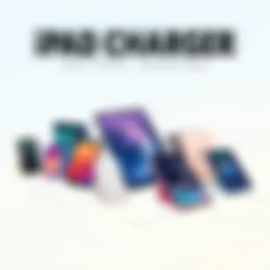 Diverse range of iPad external battery chargers showcasing various designs and features