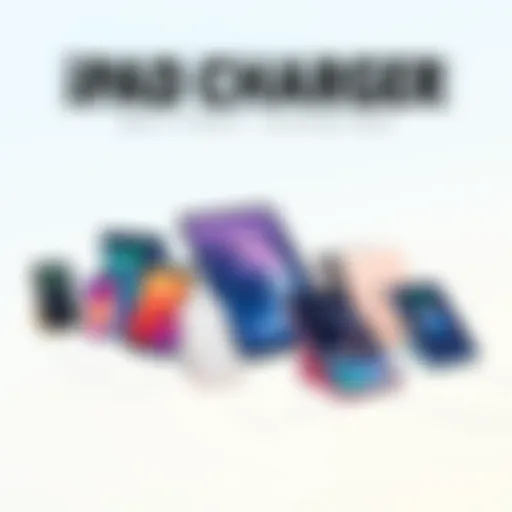 Diverse range of iPad external battery chargers showcasing various designs and features