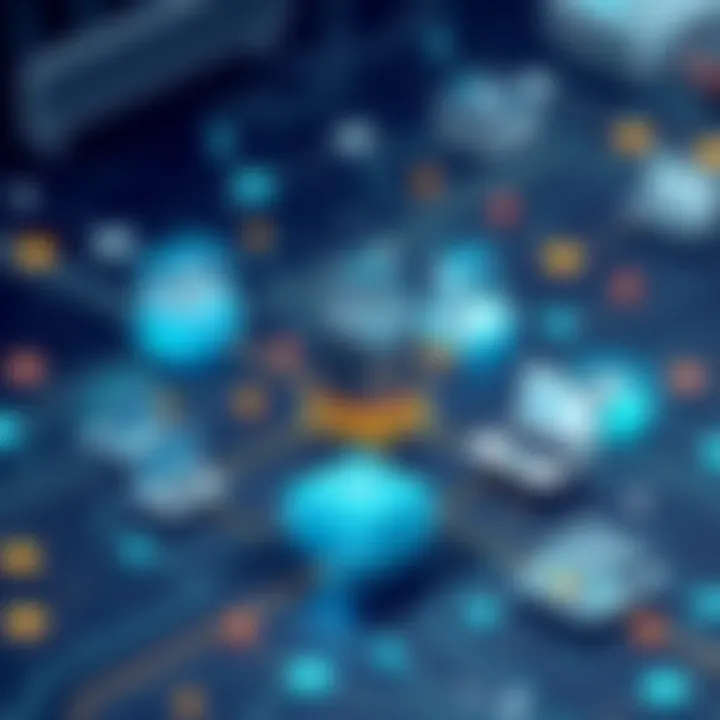 Networking Certification Overview Networking diagram showcasing connectivity and certification