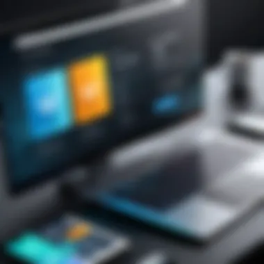 Modern E-Commerce Website Design A sleek and modern e-commerce website interface showcasing product categories.