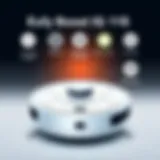 Elegant design of Eufy Boost IQ 11S robotic vacuum showcasing its sleek contours