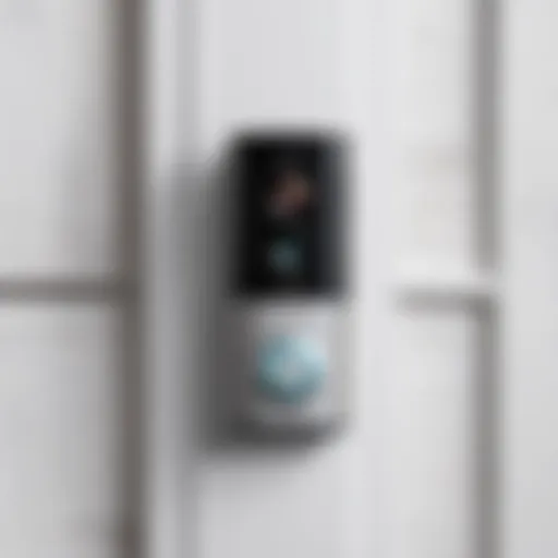 User interface of the Eufy Video Doorbell app showcasing its features