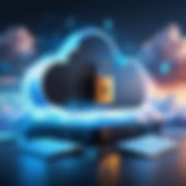 Illustration of security protocols in cloud services
