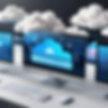Visual representation of user feedback on cloud services