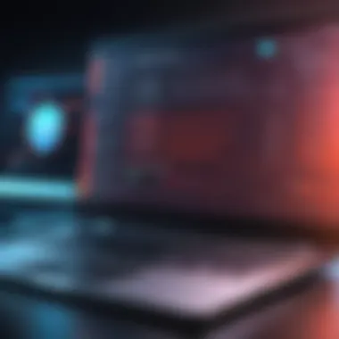 Advanced Malware Protection Software Interface Illustration of advanced malware protection software interface