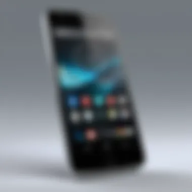 Sleek design of a Motorola smartphone showcasing modern aesthetics