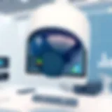 Advanced user interface of security camera software