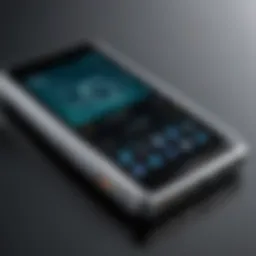 Close-up view of Voyager Pro UC showcasing its advanced features