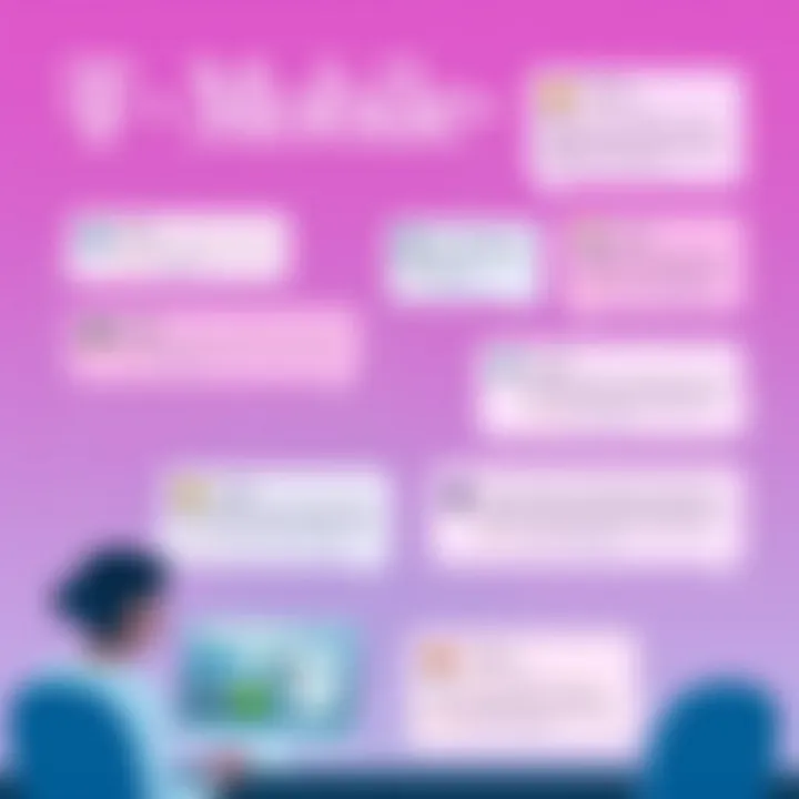 User feedback showcasing varied experiences with T-Mobile's internet