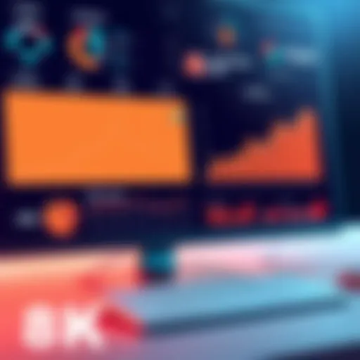 Accounting Software User Interface User interface showcasing accounting software features