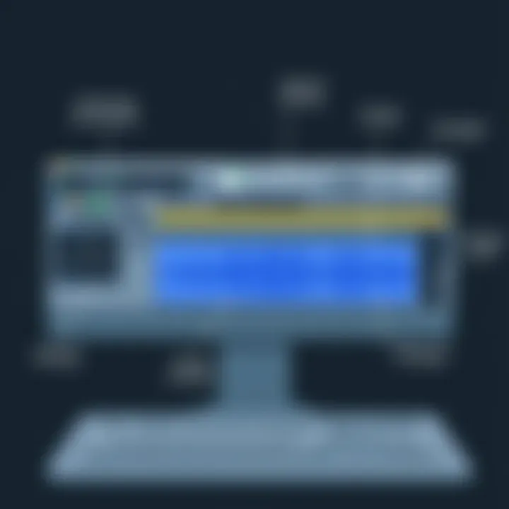 Visual demonstration of audio editing tools in Audacity