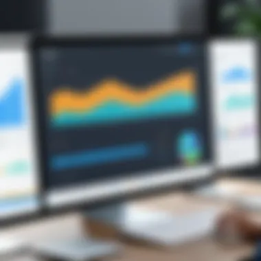 User Interface of Budget Creation Software User interface of budget creation software showcasing various features
