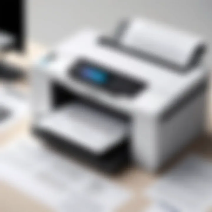 User printing documents from a budget printer