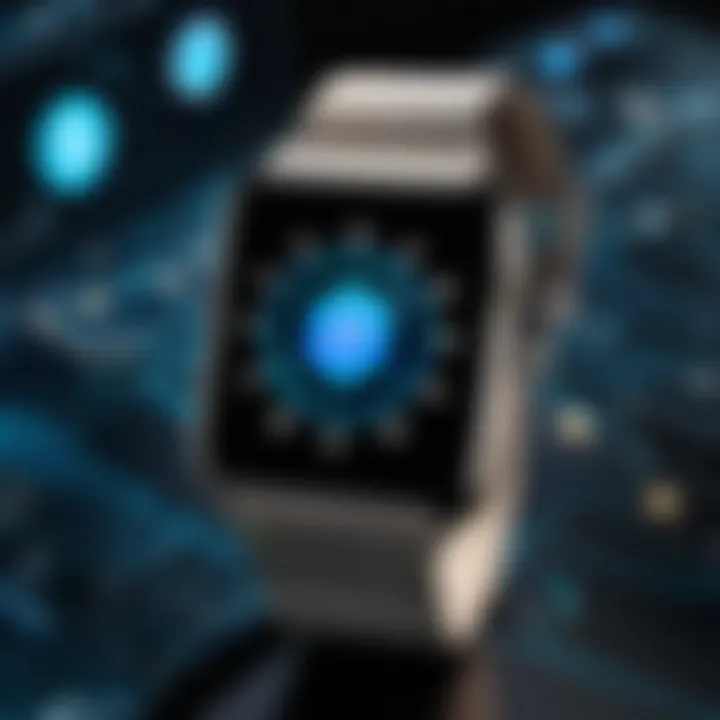 Security features in cryptocurrency applications for wearables