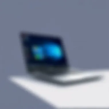 Dell laptop showcasing sleek design and performance