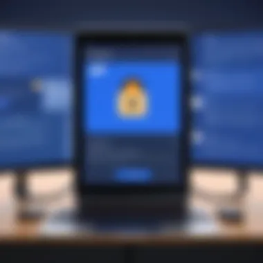 Privacy and Data Security in Facebook Portal Illustration of privacy features and data security aspects of Facebook Portal