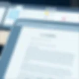 FinalDraft software interface showcasing script formatting