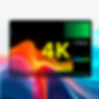 Showcasing the output of a 4K video project