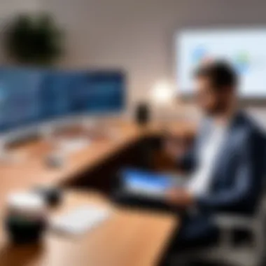 IT Professionals Assessing Google Home Systems IT professional analyzing surveillance data
