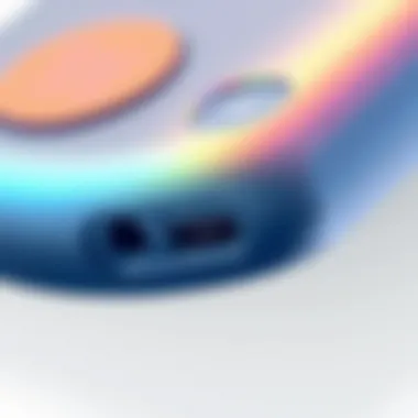 Close-up of JBL Go 2 connectivity ports