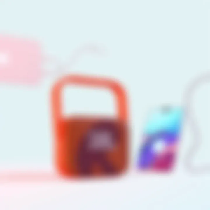 JBL Go 2 speaker in vibrant color