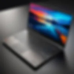 Lenovo laptop showcasing innovative design and features