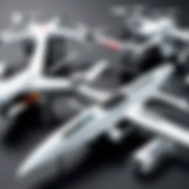 Comparative Analysis of Drone Models A comparative chart of leading drone models and their battery specifications.