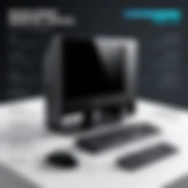 An infographic outlining the advantages of using low-cost desktop PCs for personal and business use.