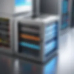 Conceptual representation of personal data storage options