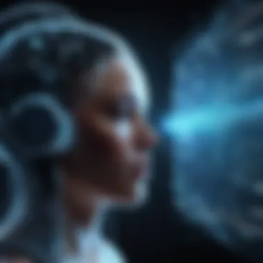 Future of Communication with Pixel Speech to Text Conceptual representation of future communication transformation