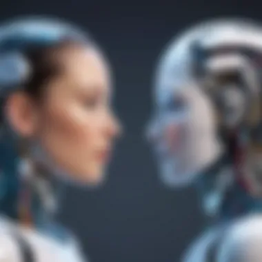 AI Companionship Unveiled Conceptual representation of AI companionship