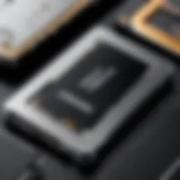 High-performance Samsung SSD showcasing cutting-edge technology