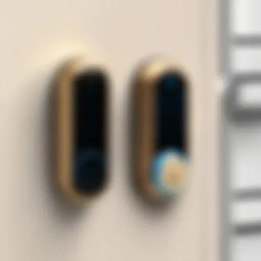 Illustration of the technology behind smart keypad deadbolts, highlighting components