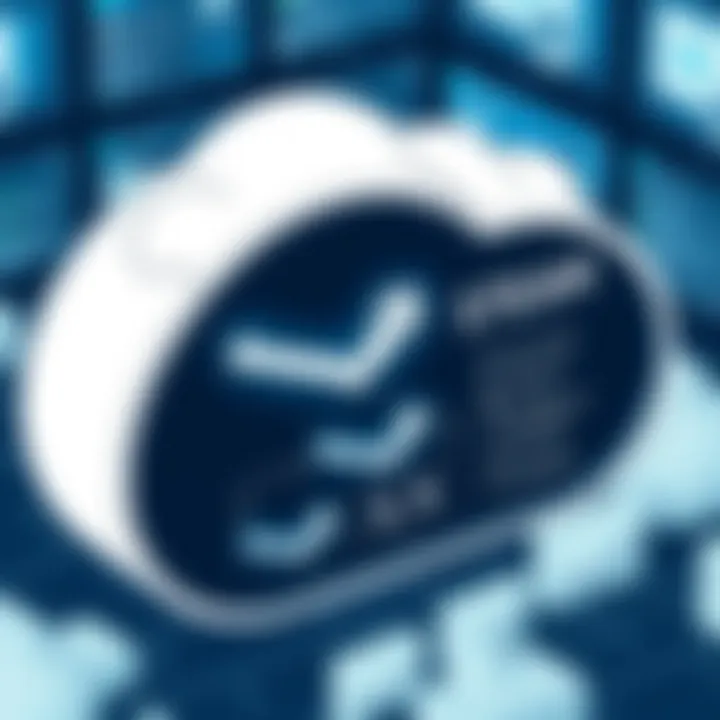 User Interface of Cloud Streaming User interface showcasing cloud streaming features