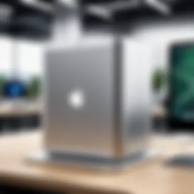Apple Mega Battery Pack in a modern workspace setting
