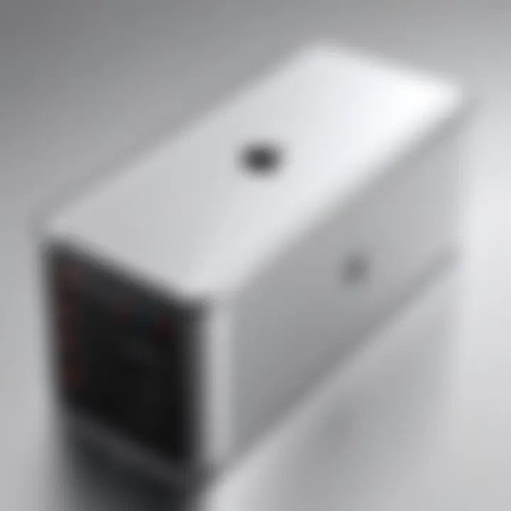 Apple Mega Battery Pack showcasing its sleek design
