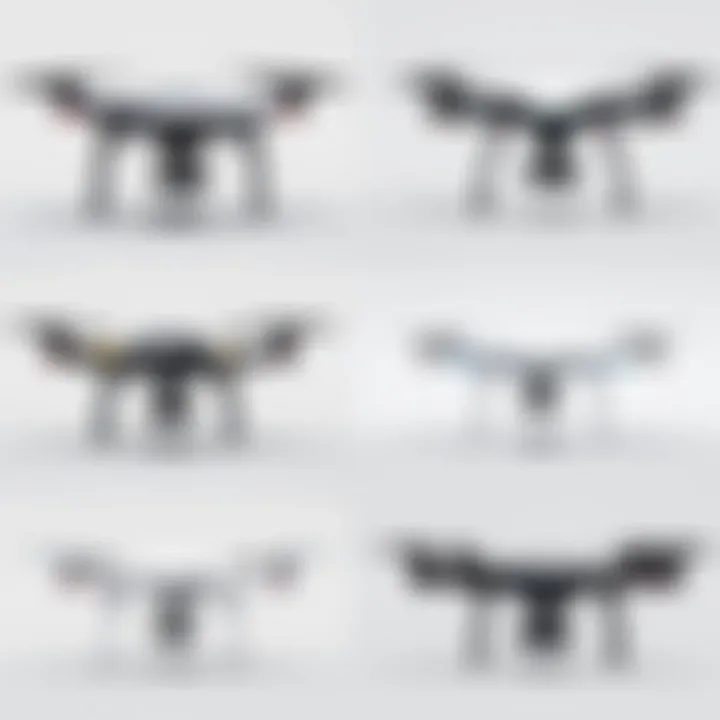 Comparison chart of top drones with auto return capabilities