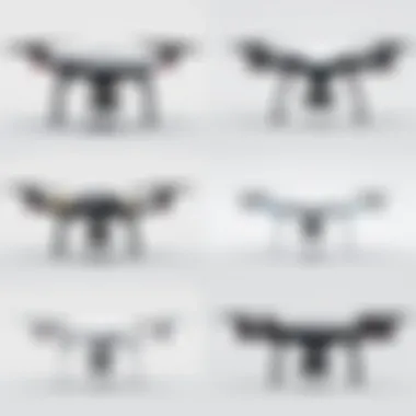 Comparison of Top Drones Comparison chart of top drones with auto return capabilities