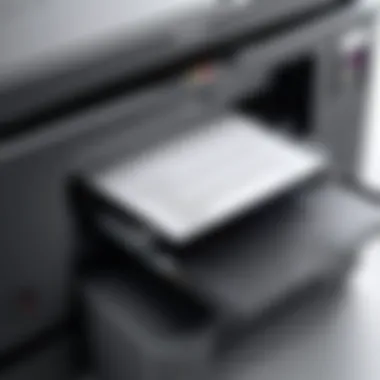 User-friendly interface of a laser printer